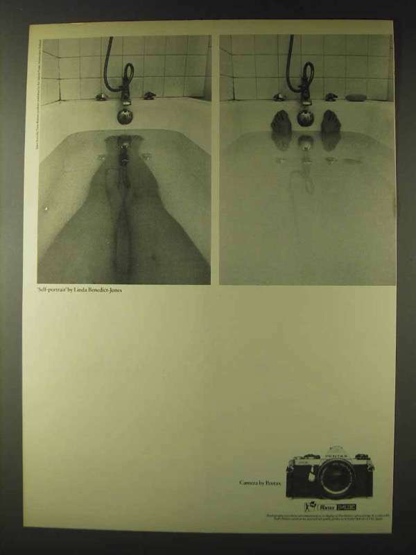 1979 Pentax ME Camera Ad - Linda Benedict-Jones