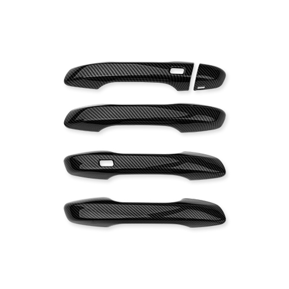 Carbon Fiber ABS Door Handle Covers for Kia Niro Interior Upgrade