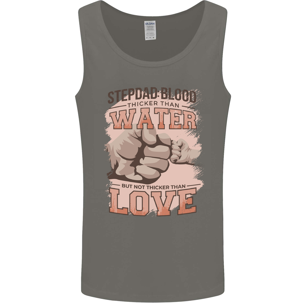 Stepdad Fathers Day Step Dad Mens Vest Tank Top