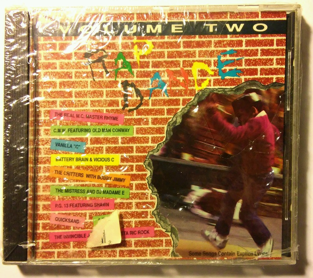 RARE VINTAGE NEW - SEALED OLD SCHOOL LEGENDS RAP DANCE HIP HOP DANCE CD - RAP-IT