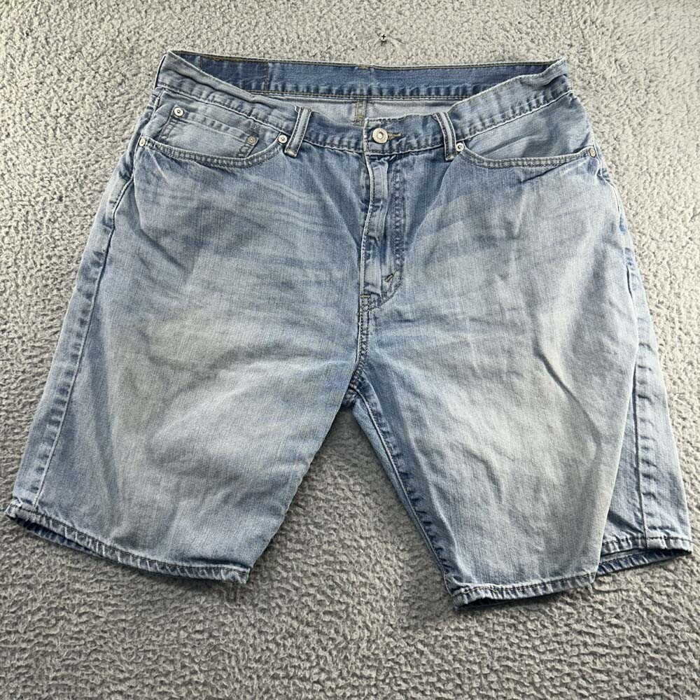 Levis 505 Shorts Mens 36 (34X19) Denim Summer Pants