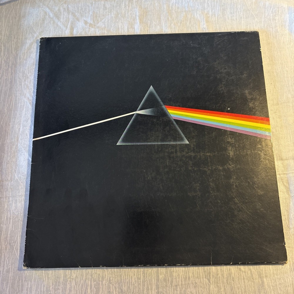 Pink Floyd The Dark Side of the Moon Vinyl LP Harvest SMAS-11163 Record  1973