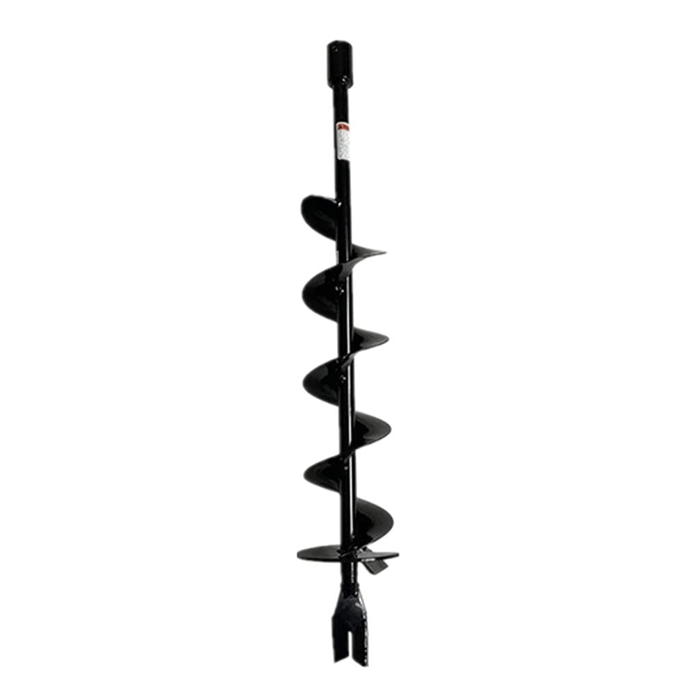 Earth Auger Spiral Drill Bit 6”(D) x 36”(L), Post Hole Digger with 7/8