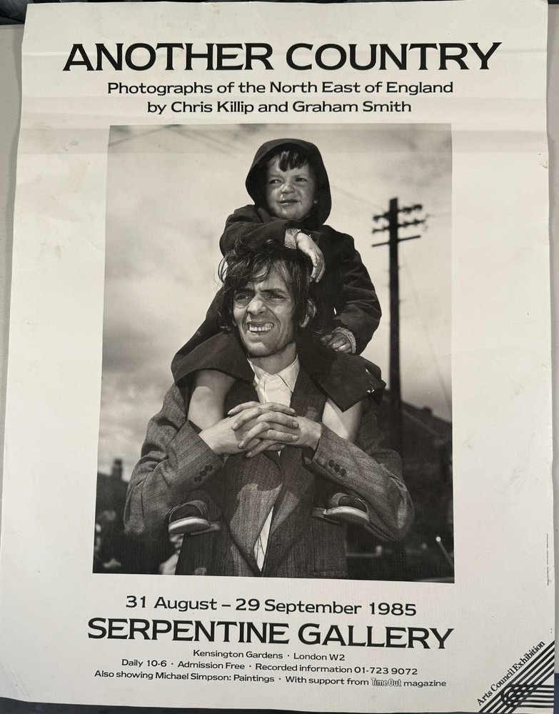 1985 Serpentine Gallery Exhibition Poster “Another Country” Chris Killip