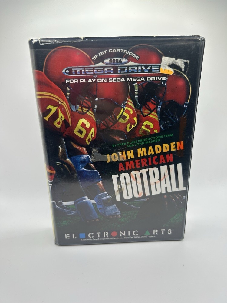 John Madden American Football - Sega Megadrive Game - 16 Bit Cartridge