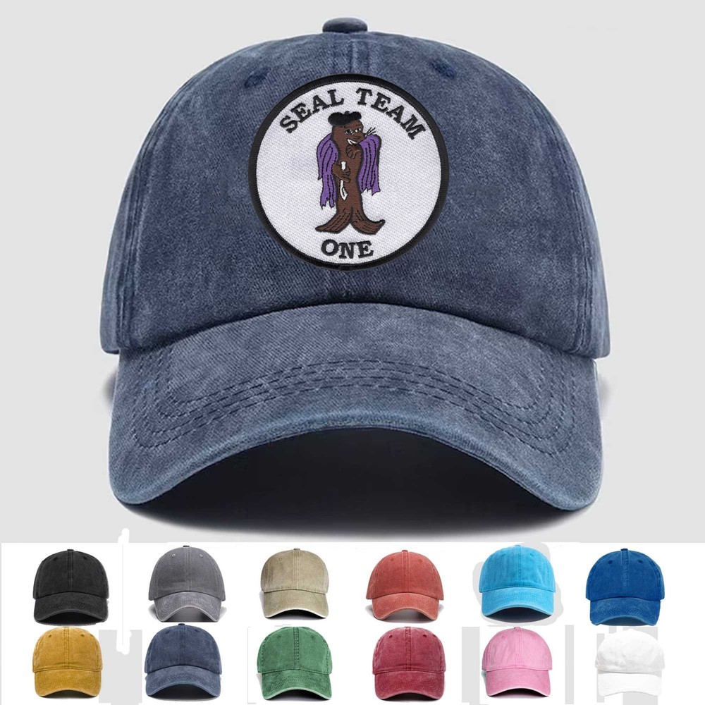 Custom Embroidered Veteran Cap - Seal Team 1 Trucker Hat