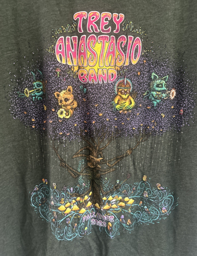 Trey Anastasio Phish Fall Tour T-Shirt Unisex Cotton Adult UB395