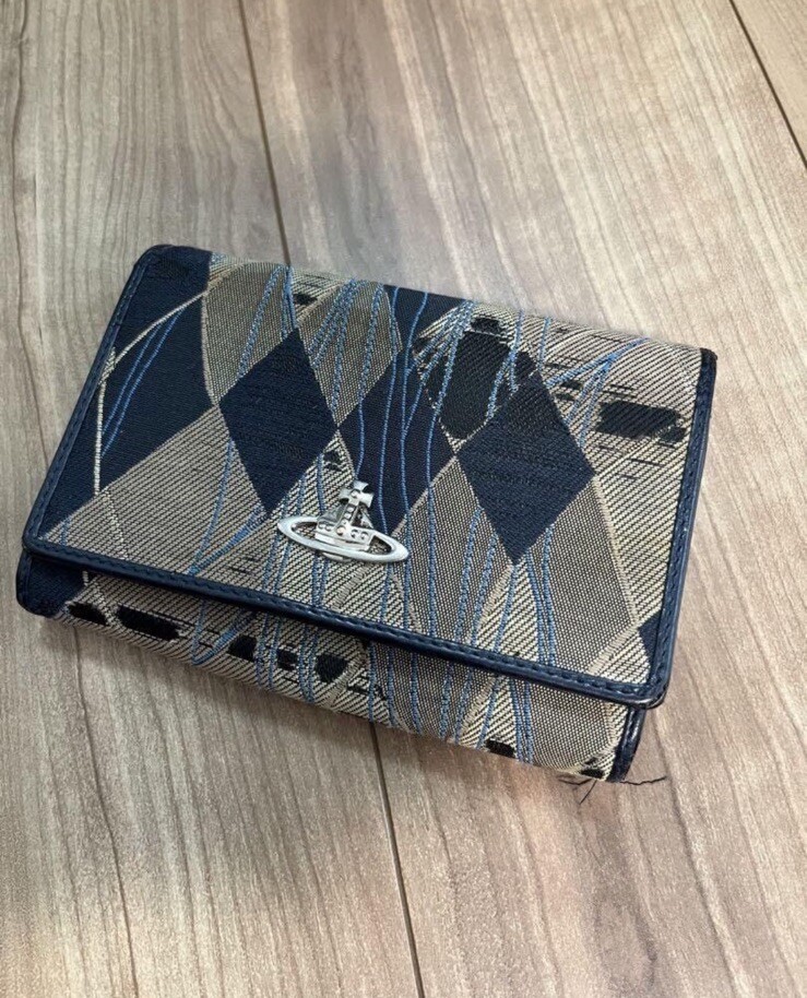 Y2K Vintage Vivienne Westwood Argyle Clutch Wallet