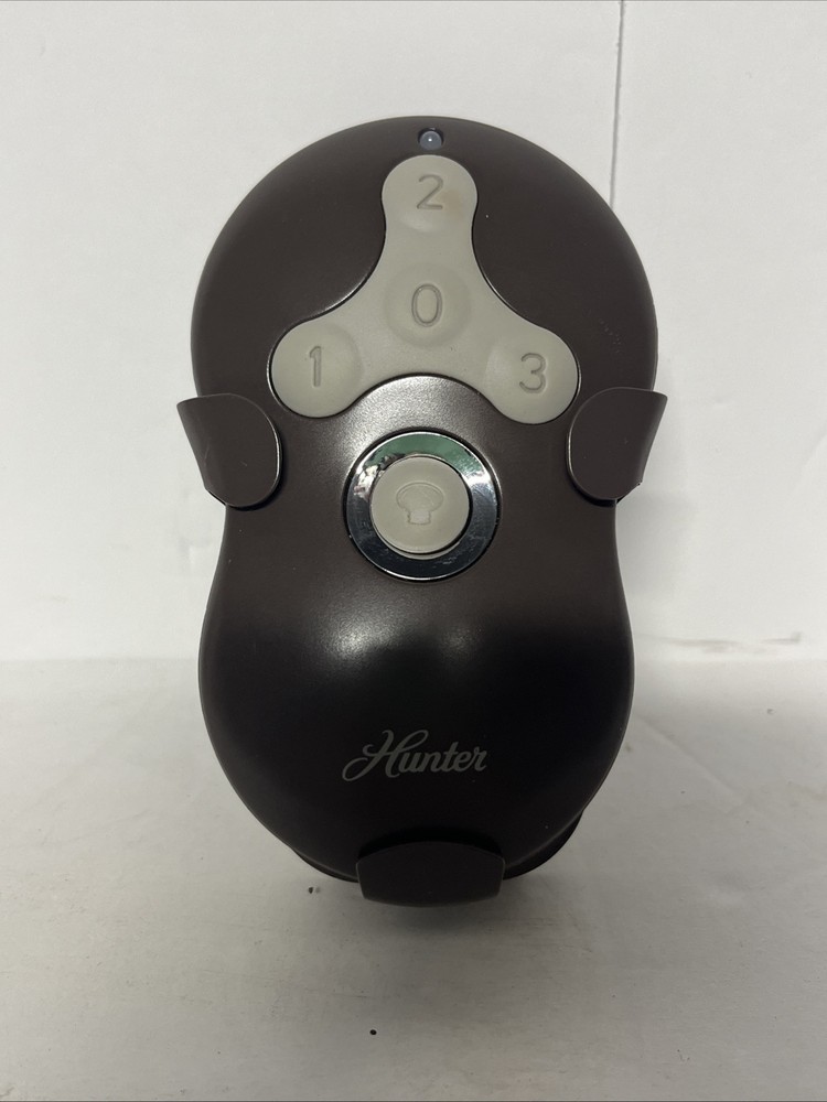 Hunter 99600 OEM Brown Ceiling Fan Remote Control with Holder