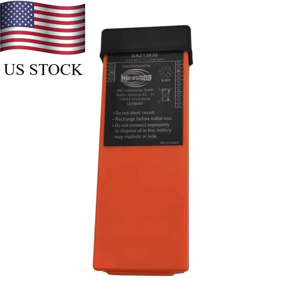 BA213030 2100mAh 6V Ni-MH Rechargeable Battery for HBC Crane Remote Control Pump