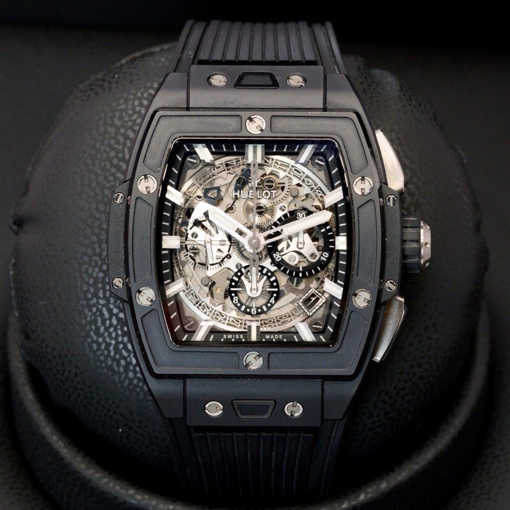 Hublot Spirit Of Big Bang 642.CI.0170.RX Black Magic Ceramic Skeleton Dial 42mm