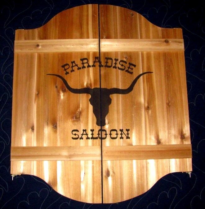 Swinging Doors w/ Your Name Western Decor cafe saloon bar pub 24-36