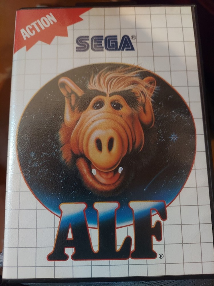 Sega Master System Alf Complete in Box CIB - Tested