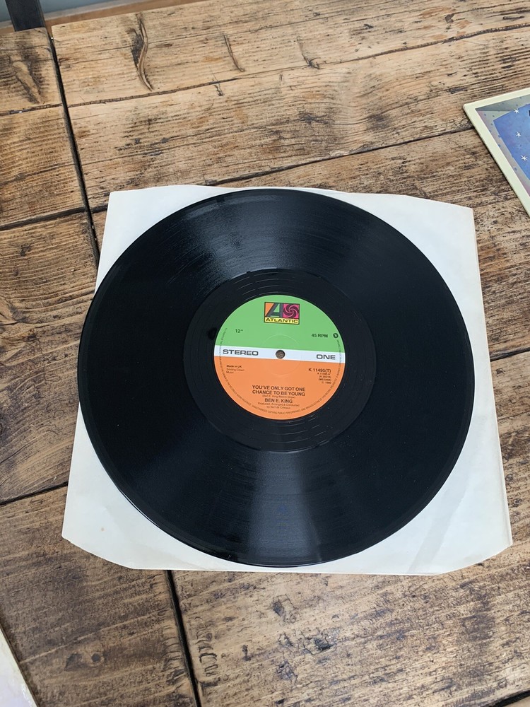 Ben E. King You've Only Got One Chance To Be Young 12” EX  45 Plays Perfect 1st