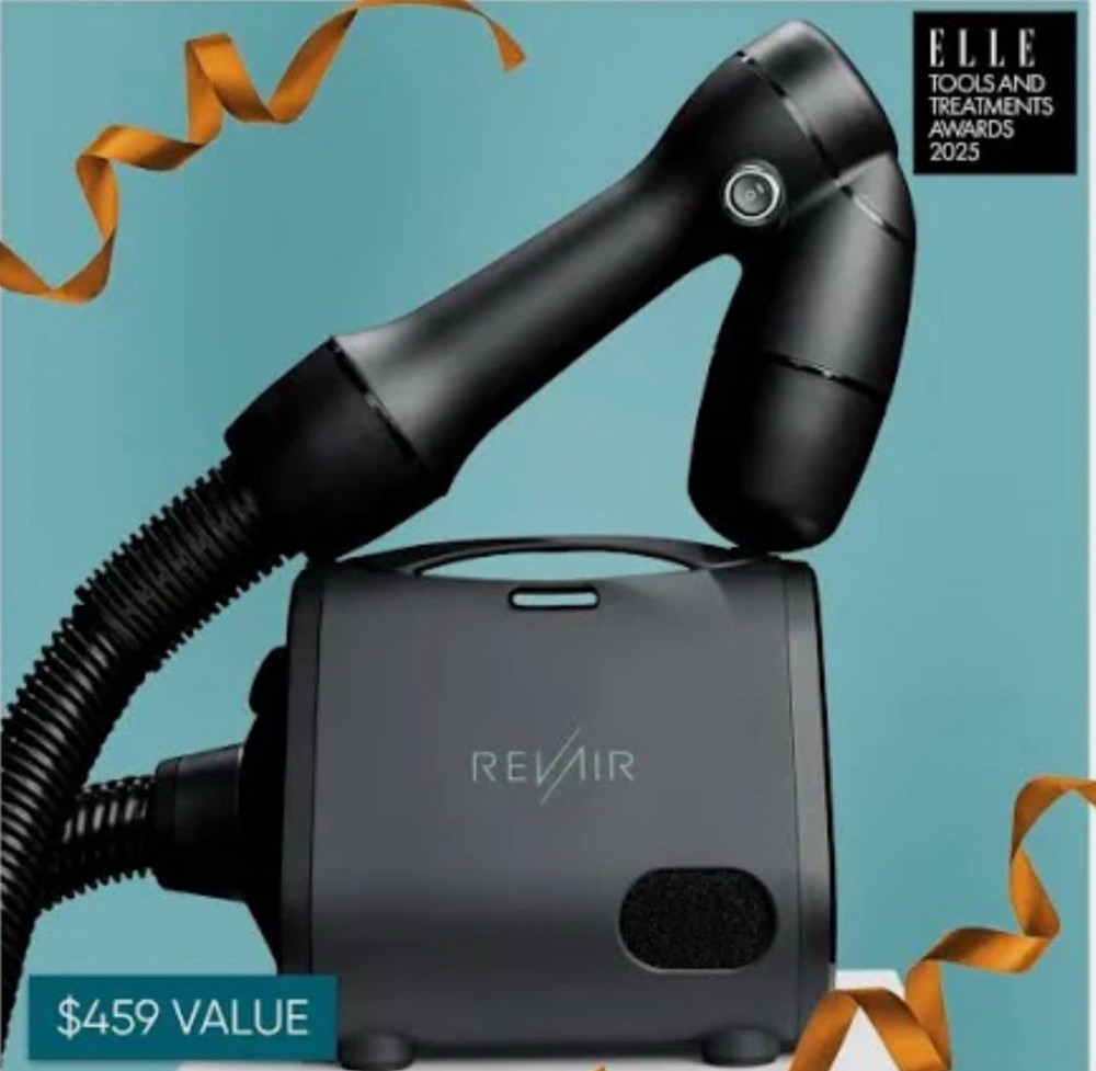 RevAir 2.0 Reverse-Air Hair Blow Dryer for All Hair Types
