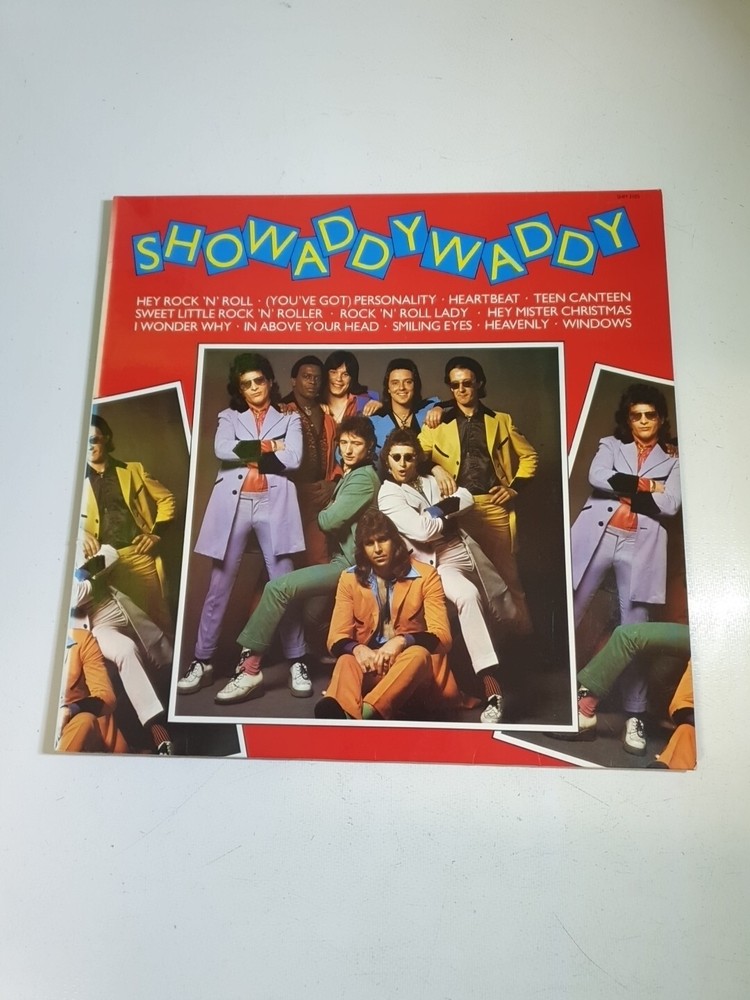 Vintage Showaddywaddy Self Titled Vinyl LP Record (1981) Exc