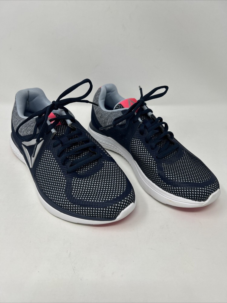 Reebok Astroride Women's Navy & Pink Lace Up Sneaker Shoes Size 7US/4.5UK/ (S40)