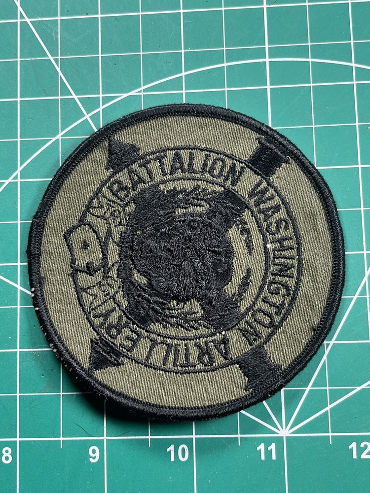 Cold War Era Washington Artillery Battalion Patch
