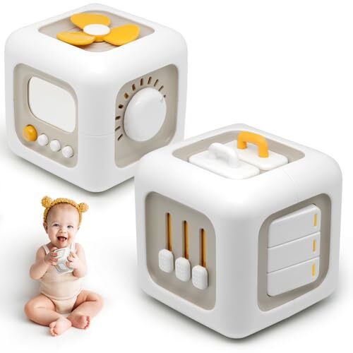 ChooKaChoo Busy Cube Toys for Toddlers Over 1 Year Old Fine Motor Skills Deve...