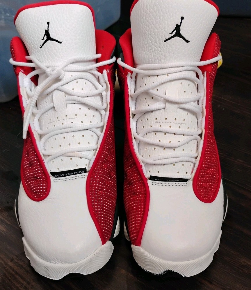 Jordan 13 Retro | Gym Red Flint Greyno Insole No Box | Size 6Y 7.5 Women's