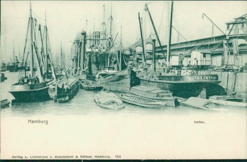 Postcard Hamburg Port (No.9483)