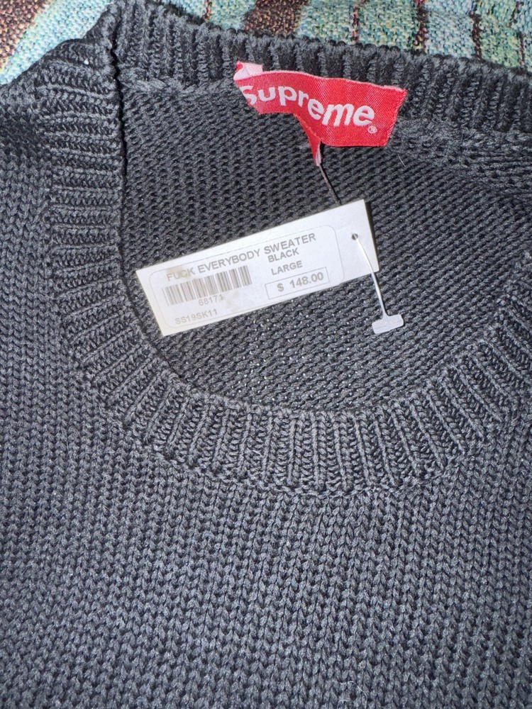 Supreme Knitted Sweater Spring/Summer 2019