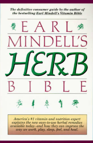 Earl Mindell's Herb Bible - Paperback By Mindell, Earl - GOOD