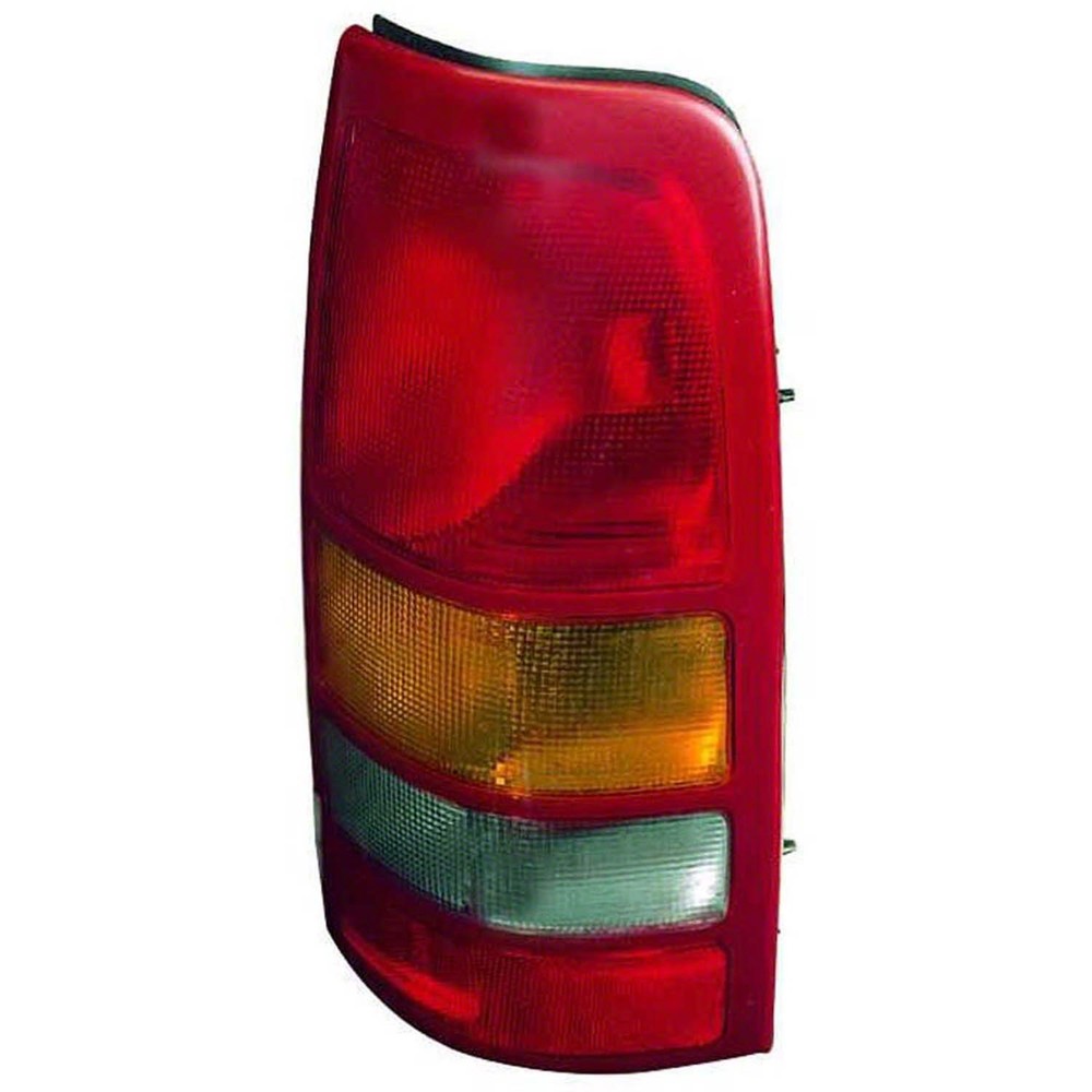 1999-2002 Silverado 1500 Right Rear Tail Light CAPA Red Clear