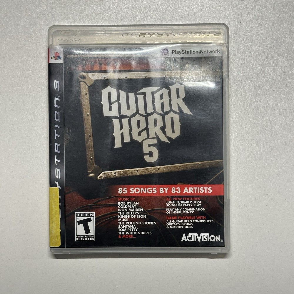 Guitar Hero 5 (Sony PlayStation 3, 2009)