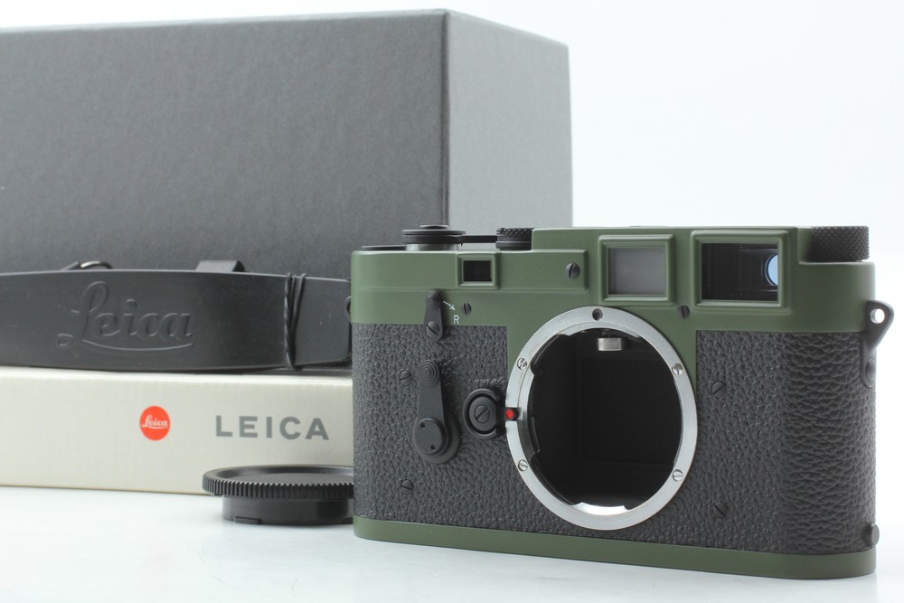 Full Restore & Repaint [TOP MINT] Leica M3 Olive x Black Film Camera from JAPAN