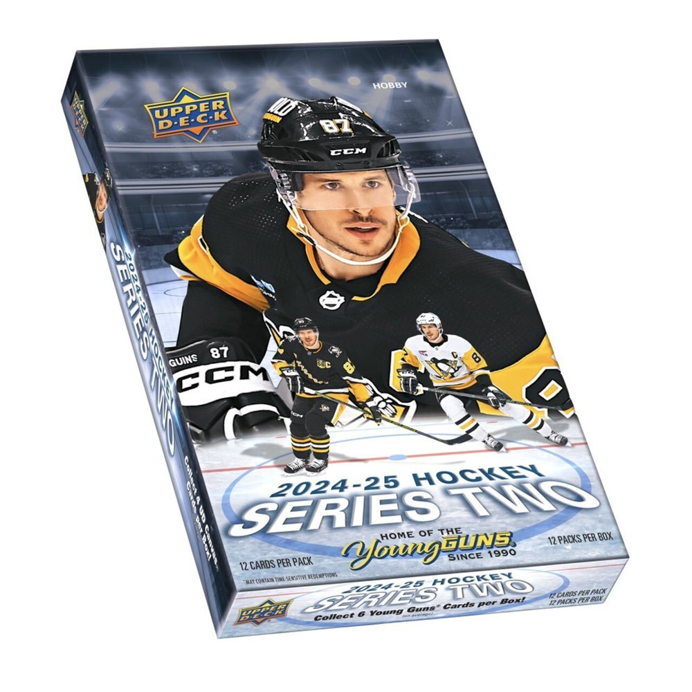 2024-25 Upper Deck Series 2 NHL Hobby Box Hockey Cards  