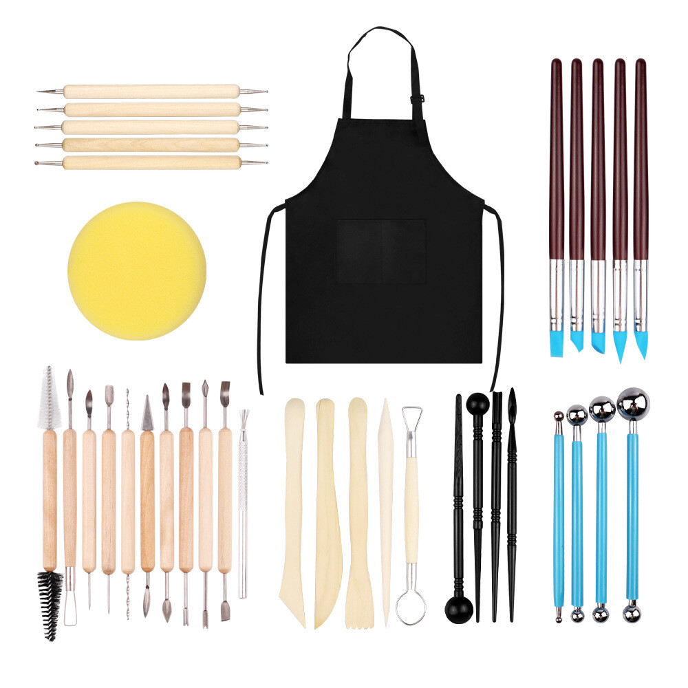 🔥Free Shipping Clay Tools 37-Piece Set Clay Sculpting Knives