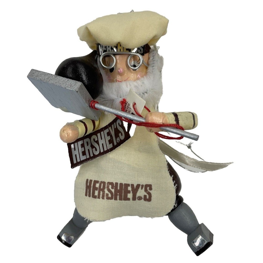 Hershey Chocolate World Male Candy Maker Ornament