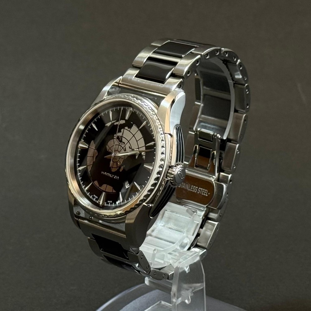 HAMILTON Khaki Automatic Silver Men's Watch 40mm Analog with Box