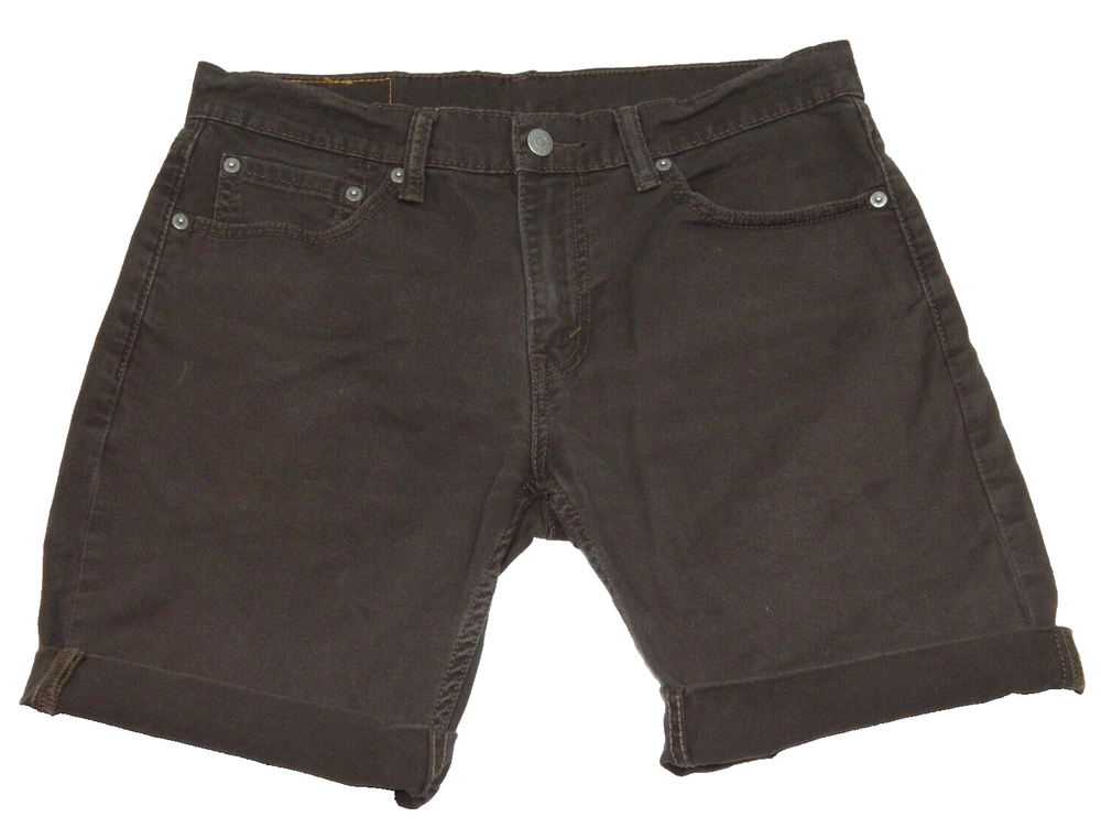 Men's Levi's Shorts 511 Slim Cut Off or Cuffed Brown Tag & measured Size 31