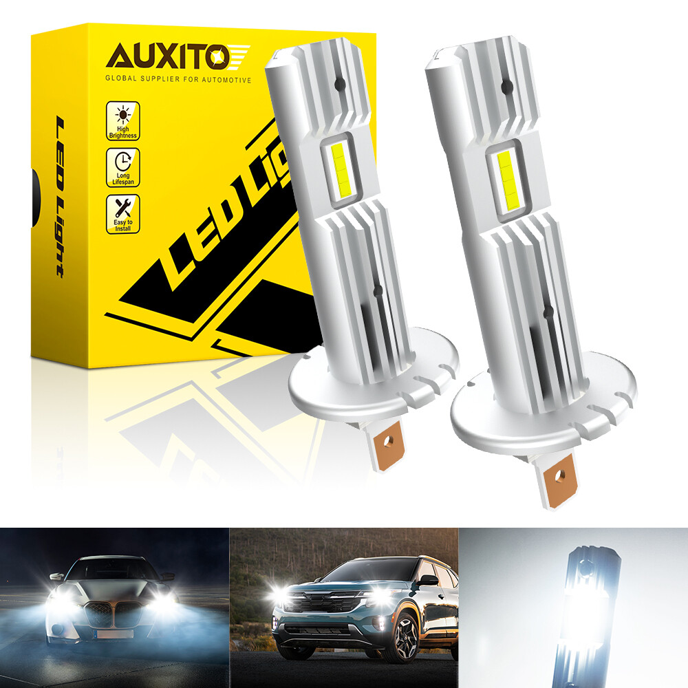 AUXITO Super Bright H1 LED Headlight Fog DRL Light Bulb 6500K Super Bright White