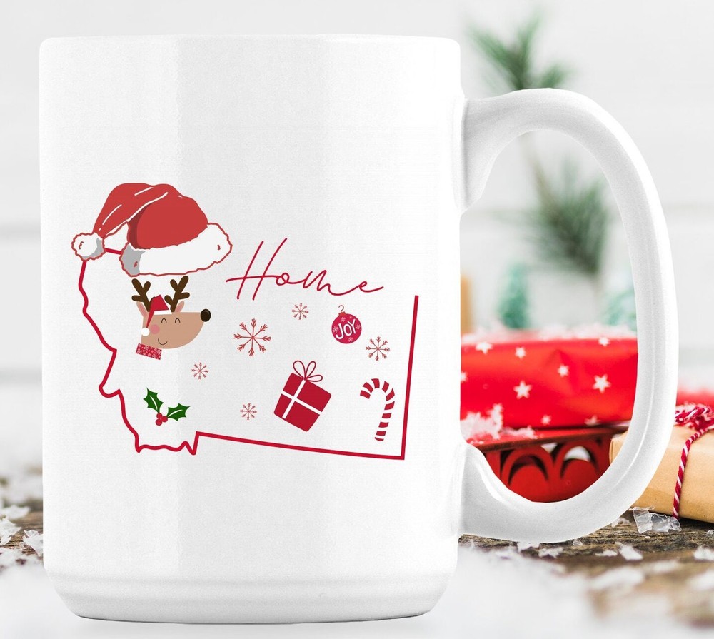 Montana Christmas Montana Christmas Mug Montana Xmas Gift Montana Pride Montana