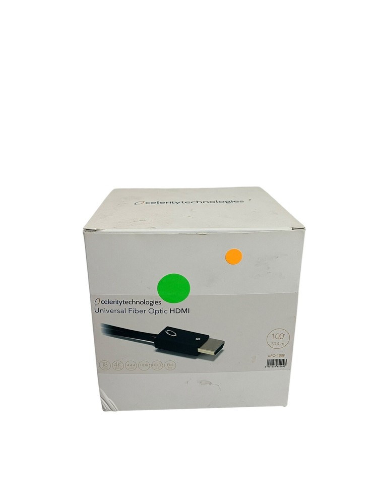 Celerity Technologies 100ft Universal Fiber Optic HDMI Cable B2