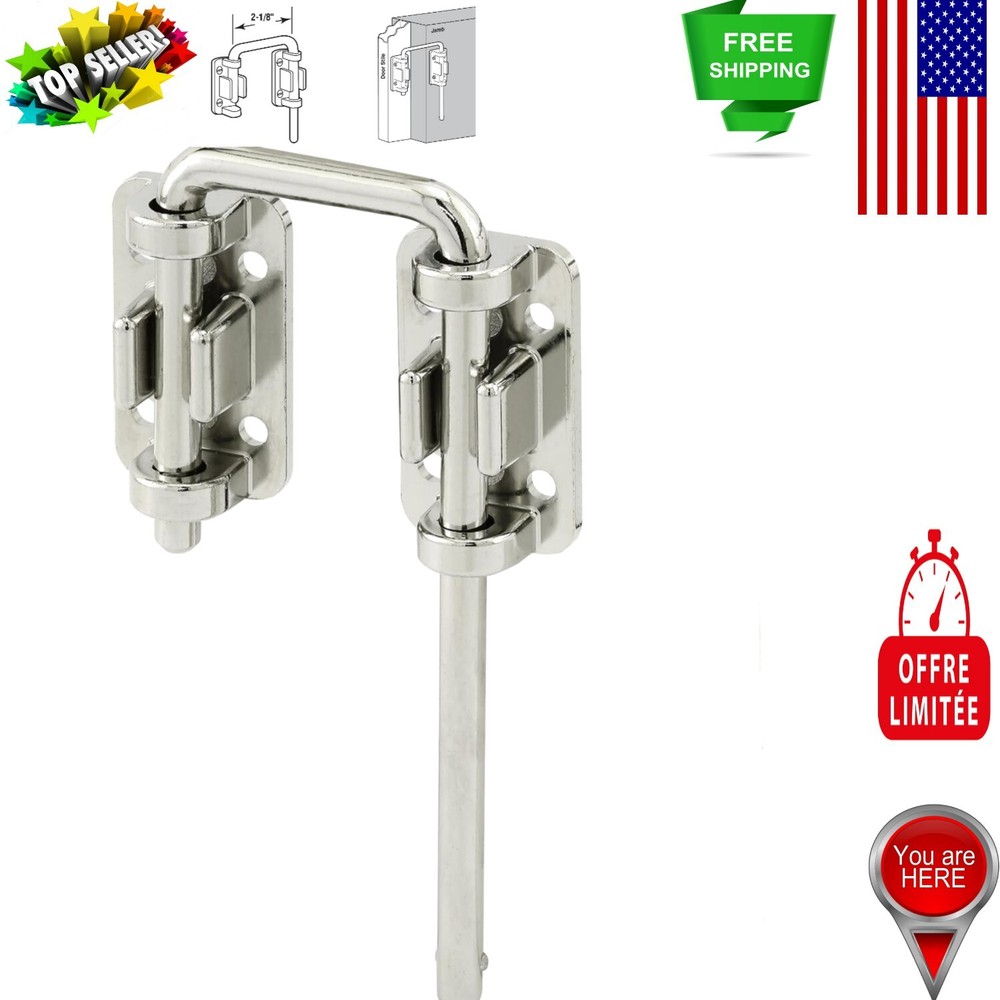 Child-Safe Security Lock for Sliding Doors - Easy Installation & Durable Design
