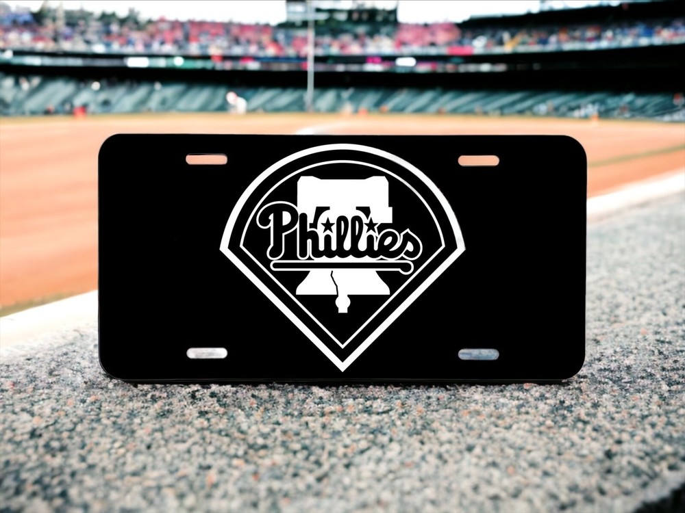 Philadelphia Phillies Baseball!  Laser Engraved Front License Plate.