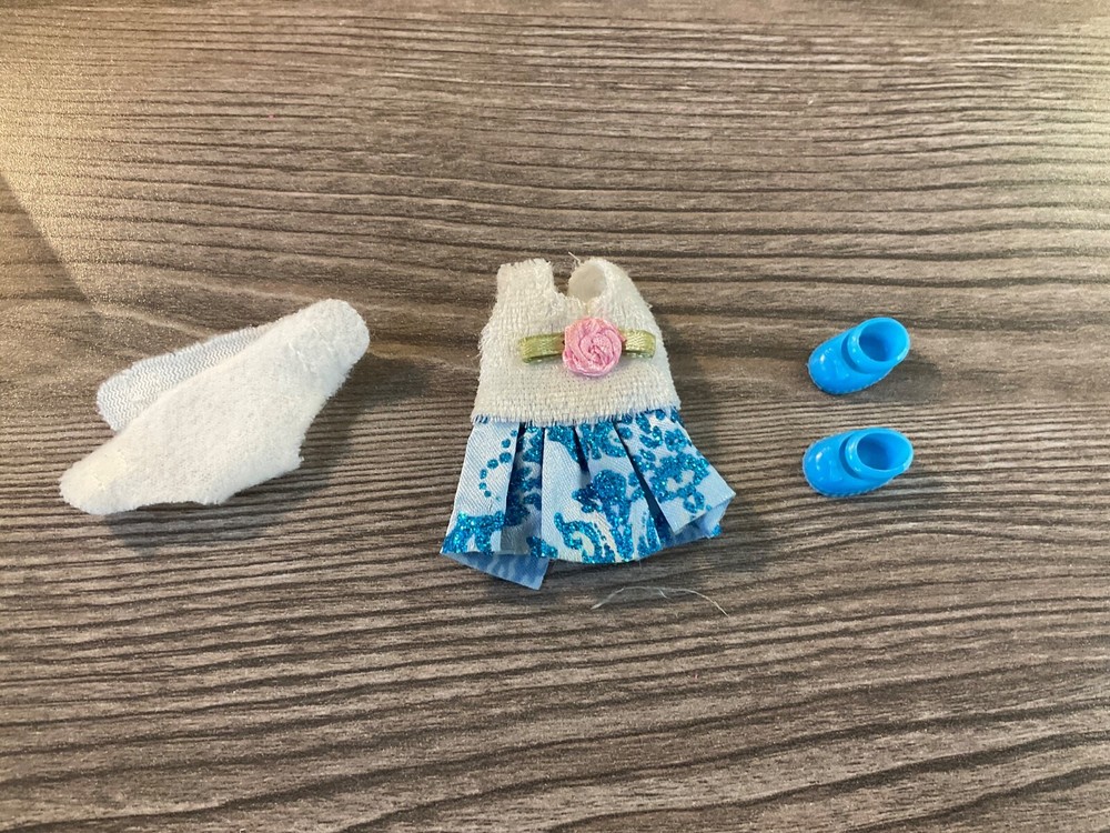 Mattel Barbie Kelly Doll Clothes Dress Shoes Set Lot # 10