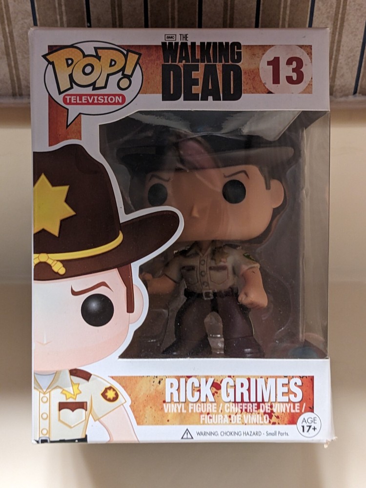 Funko Pop The Walking Dead Rick Grimes Vinyl Figure #13