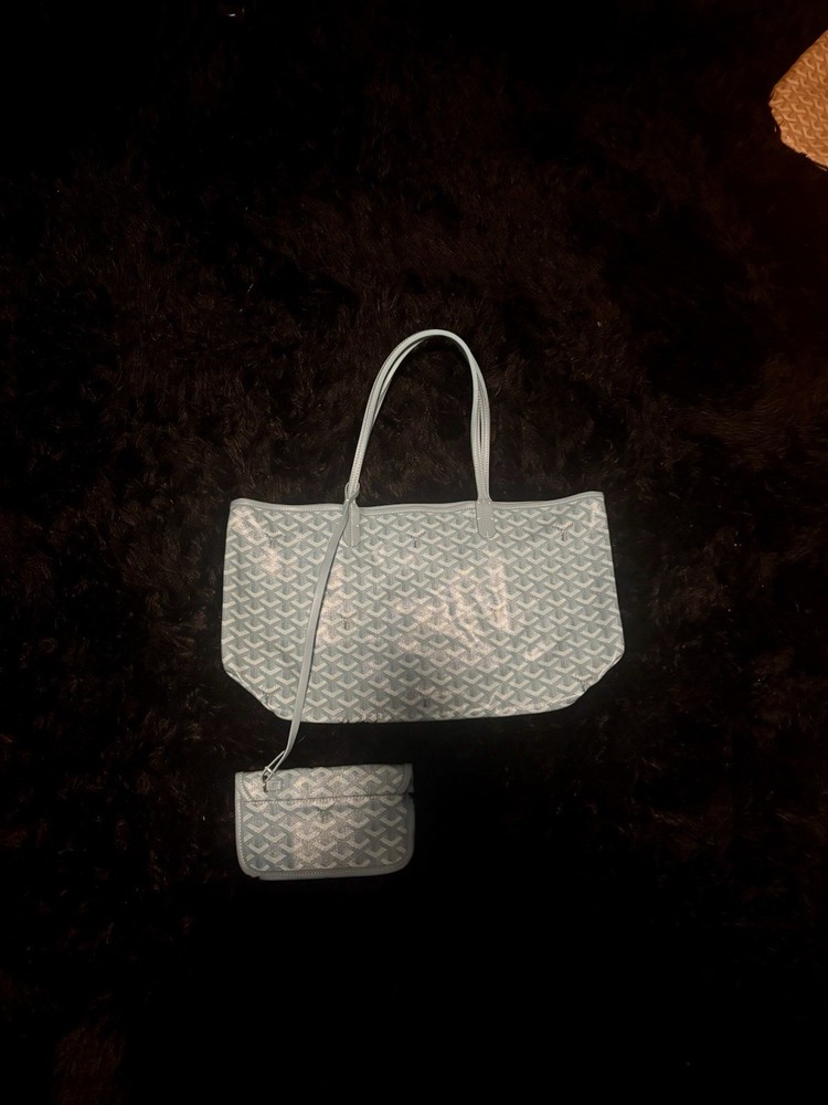 Goyard Handbag with Detachable Side Pouch for Accessories