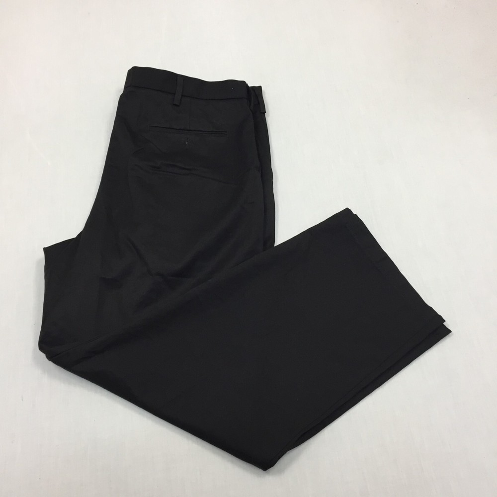 Dockers Chino Trousers Cotton Pants Relaxed Fit Mens Size 40W 30L Black