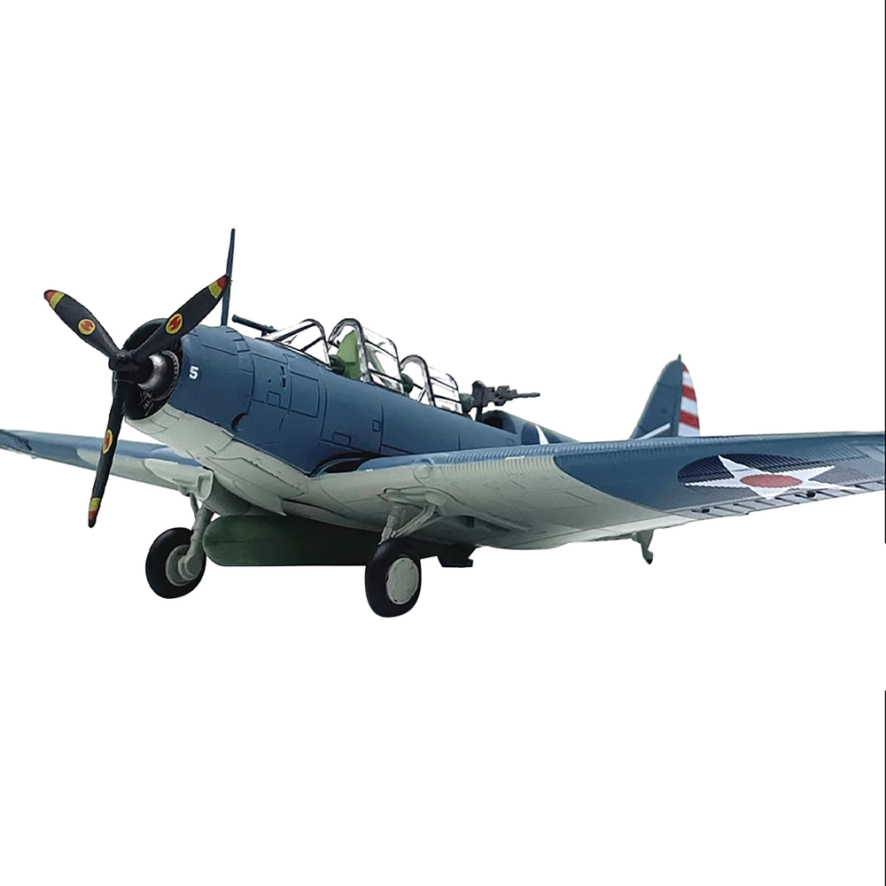 1:72 American TBD Torpedo Bomber Alloy Aircraft Model Military Plane Collection