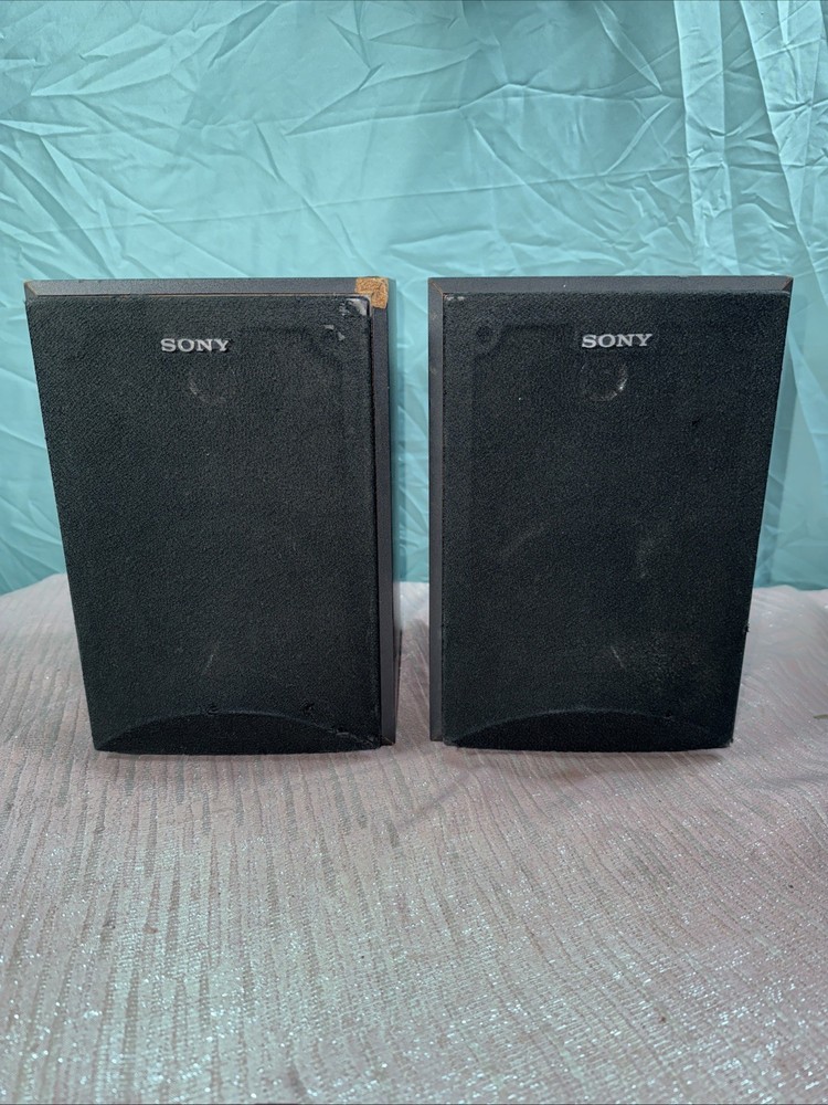 Sony SS-MB105 Magnetically Shielded Bookshelf Speakers 100W Pair 10”x7x7