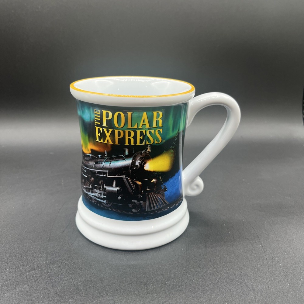 Polar Express 3D Raised Christmas Train Coffee Mug by Warner Bros
