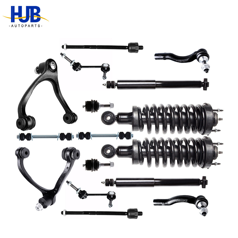 16pc Front Strut Rear Shock Upper Control Arm Kit for 2003-2011 Lincoln Town Car
