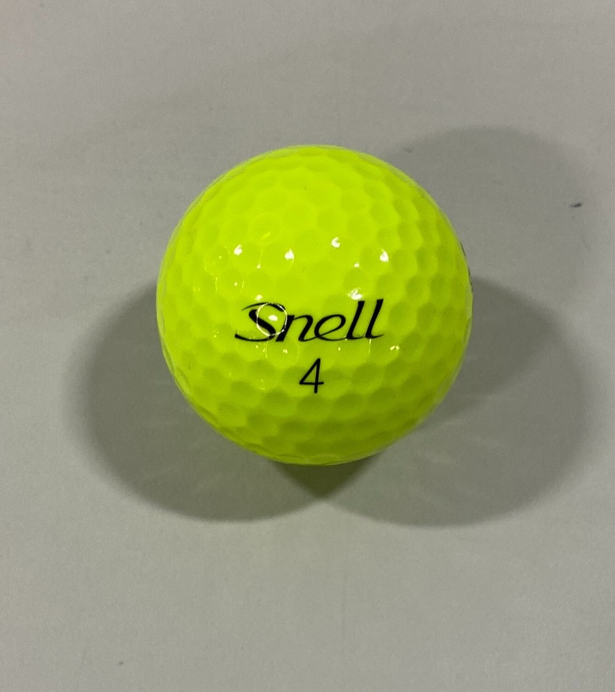 12 Snell Assorted Yellow Mix Golf Balls