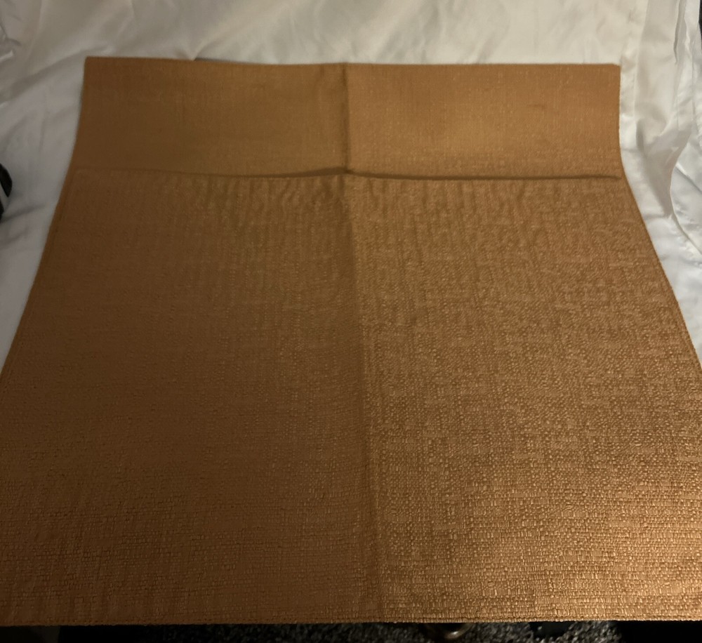 Pier 1 Import Ciudad Honey Cotton Placemats 14x20 Made in India  